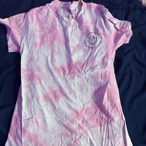 Nike Pink Tie-Dye T-Shirt
